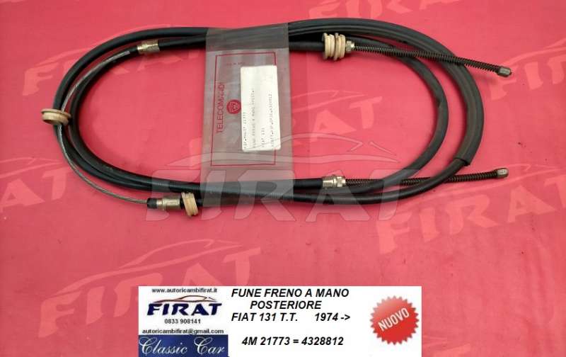 FUNE FRENO A MANO FIAT 131 74-> (21773)